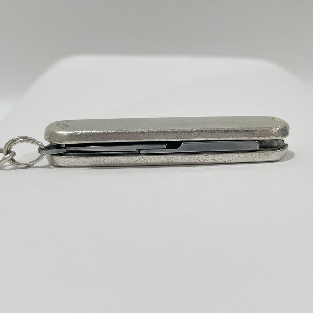 TIFFANY&Co.(ティファニー) VICTORINOX ビクトリノックス キーホルダー SV925/750 アーミーナイフ 十徳 キーリング シルバー925/750 ユニセックス【中古B】20240413