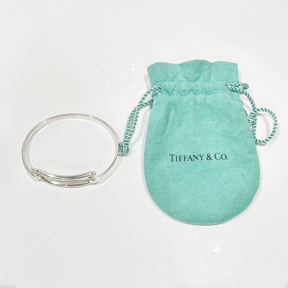 TIFFANY&Co.(ティファニー) オープン レクタングル バングル シルバー925 レディース【中古AB】20240405