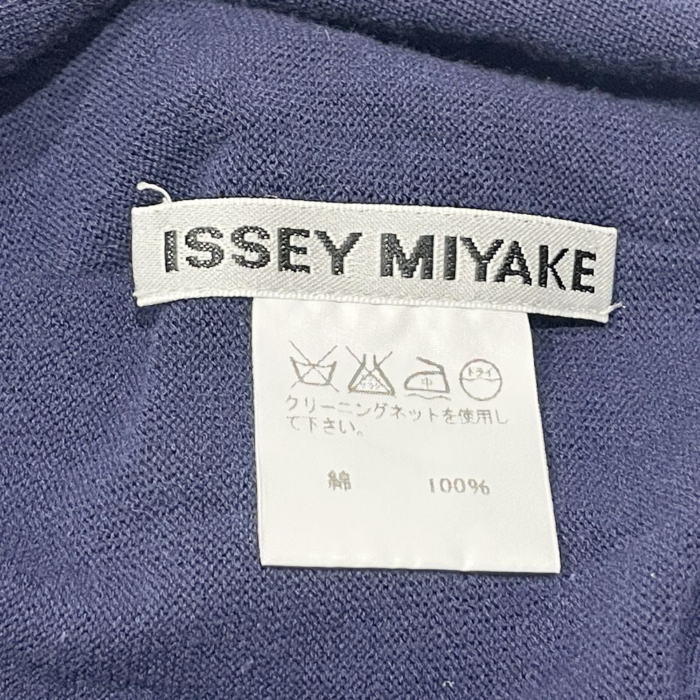 ISSEY MIYAKE(イッセイミヤケ) 変形 透け感 サイズ2 IM52KN507 ワンピース コットン レディース【中古B】20240421