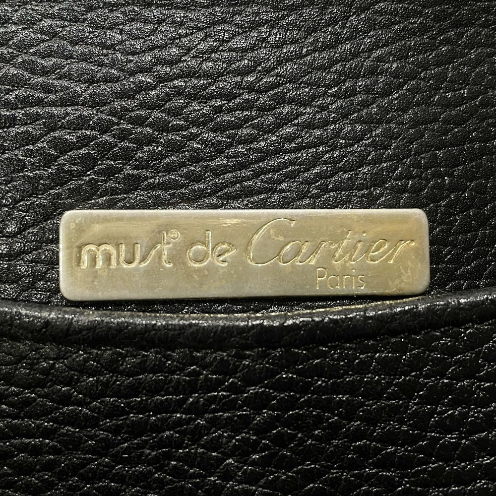 CARTIER(カルティエ) マストライン 斜め掛け ショルダーバッグ レザー レディース【中古B】20240406