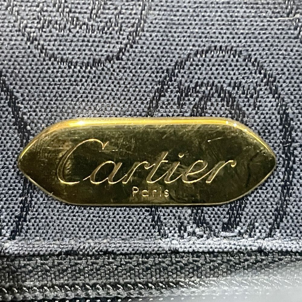 CARTIER(カルティエ) サファイアライン 斜め掛け ショルダーバッグ レザー レディース【中古B】20240406