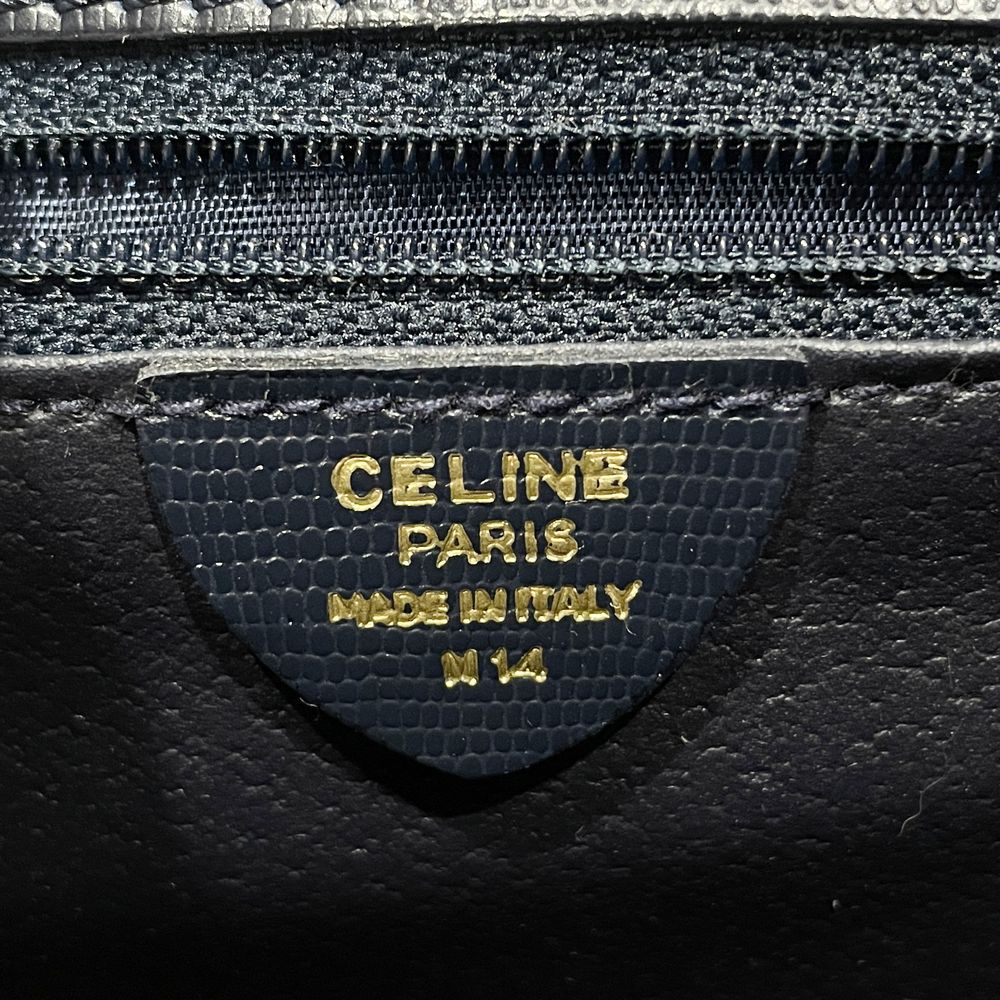 CELINE(セリーヌ) サークルロゴ トップハンドル 2WAY ヴィンテージ ハンドバッグ レザー レディース【中古B】20240406