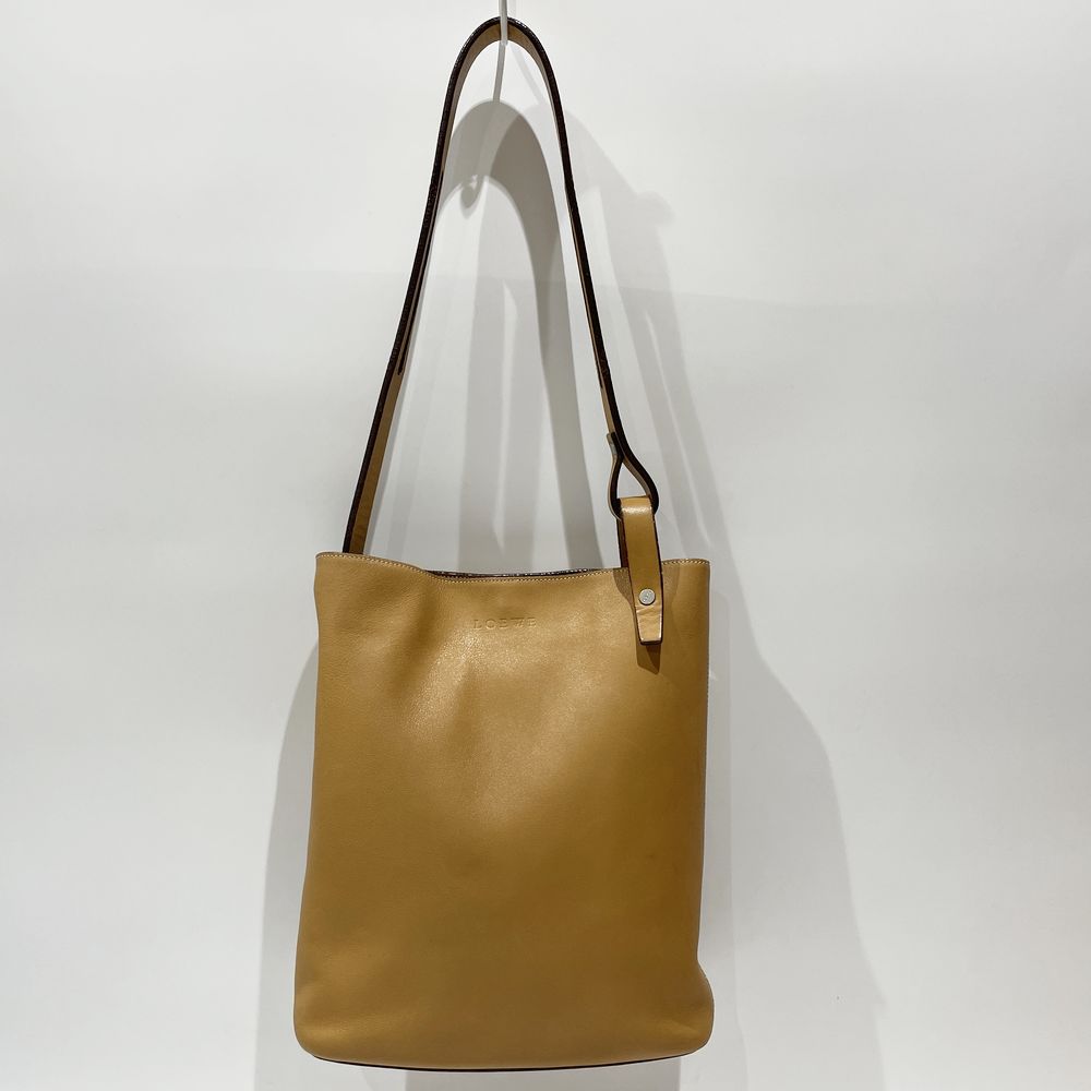 中古B/標準】LOEWE ロエベ ロゴ 肩掛け ヴィンテージ レディース ...