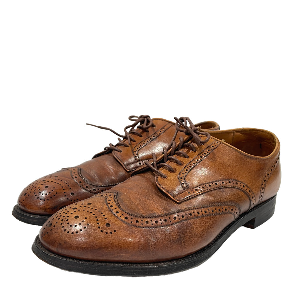 ALDEN(オールデン) 旧ロゴ サイズ7ハーフ（JP25.5cm） D/B ＃5422 バーニーズ別注 5422 ドレスシューズ レザー メンズ【中古BC】20240418