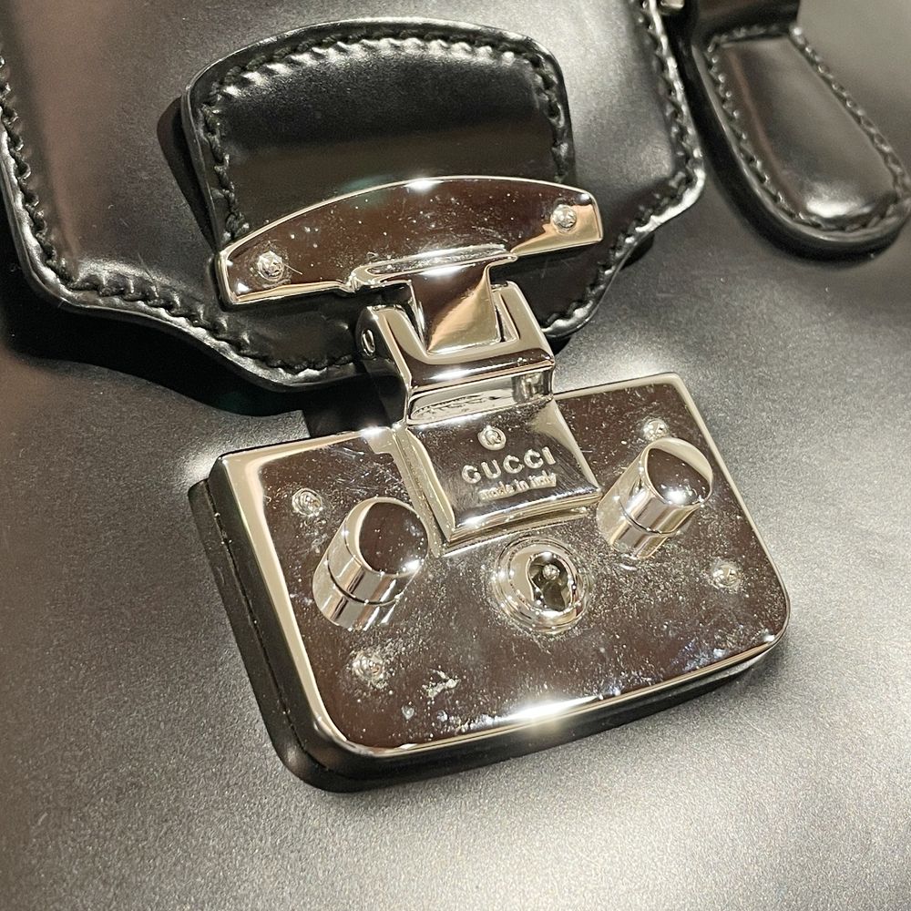 GUCCI(グッチ) レディロック トート 331821 ハンドバッグ レザー レディース【中古AB】20240406