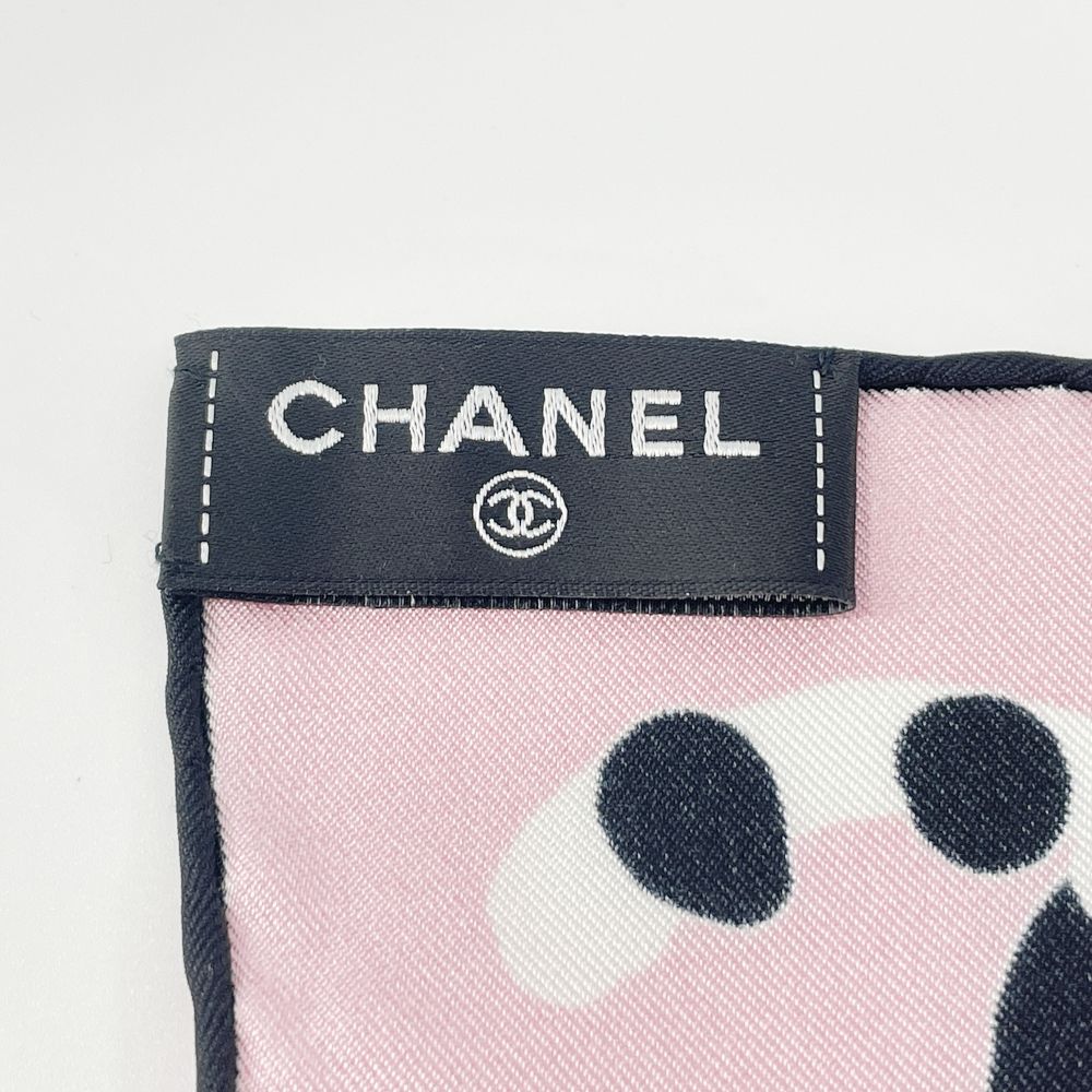 CHANEL(シャネル) 62cm×62cm ココマーク ロゴ スカーフ シルク レディース【中古A】20240520