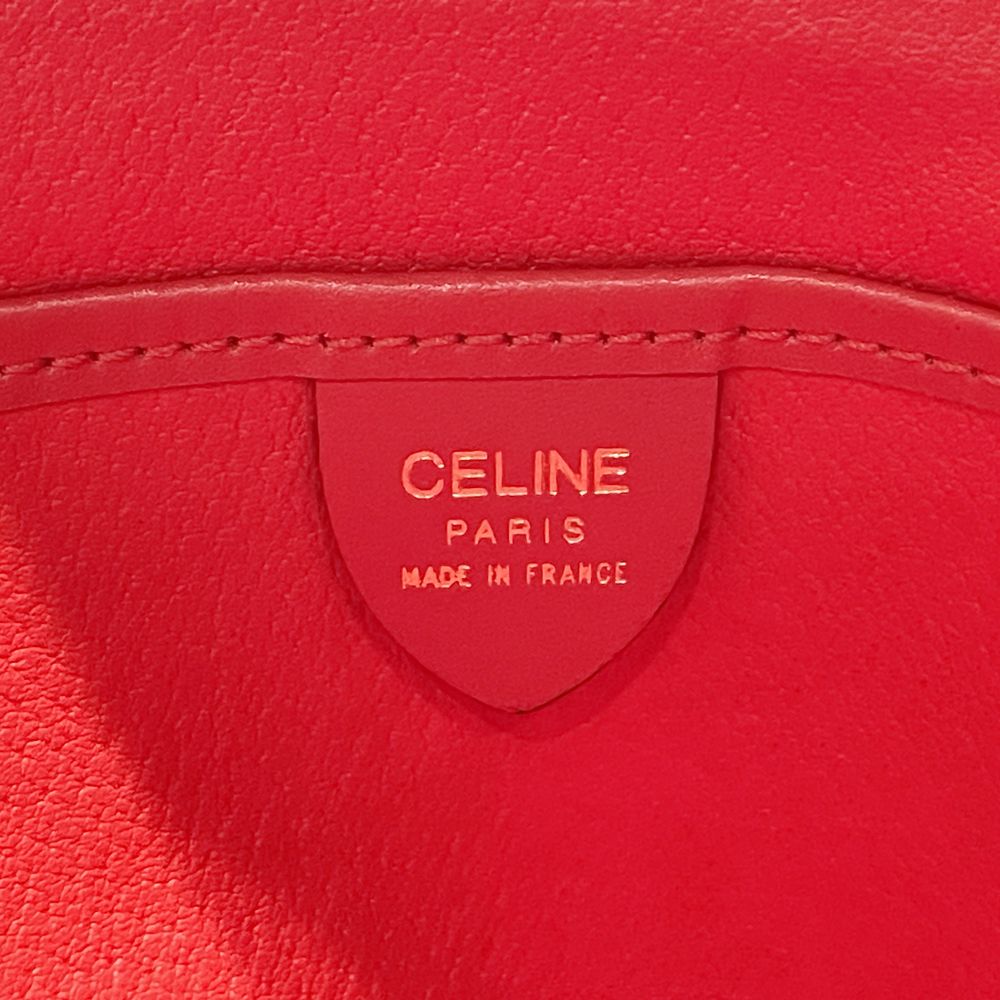 CELINE(セリーヌ) サークルロゴ 肩掛け ヴィンテージ ショルダーバッグ レザー レディース【中古AB】20240413