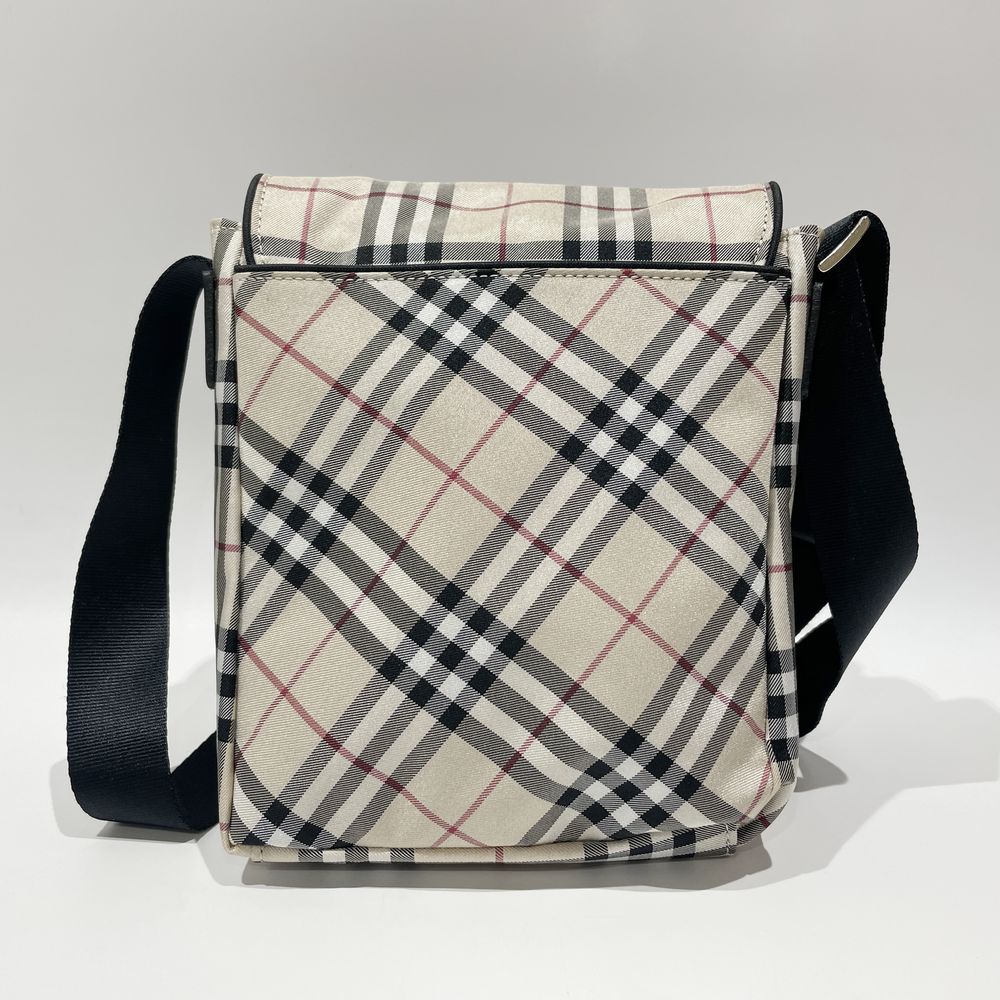 中古AB/使用感小】BURBERRY BLUE LABEL バーバリーブルーレーベル チェック 斜め掛け レディース ショルダーバッグ  ベージュ20462283