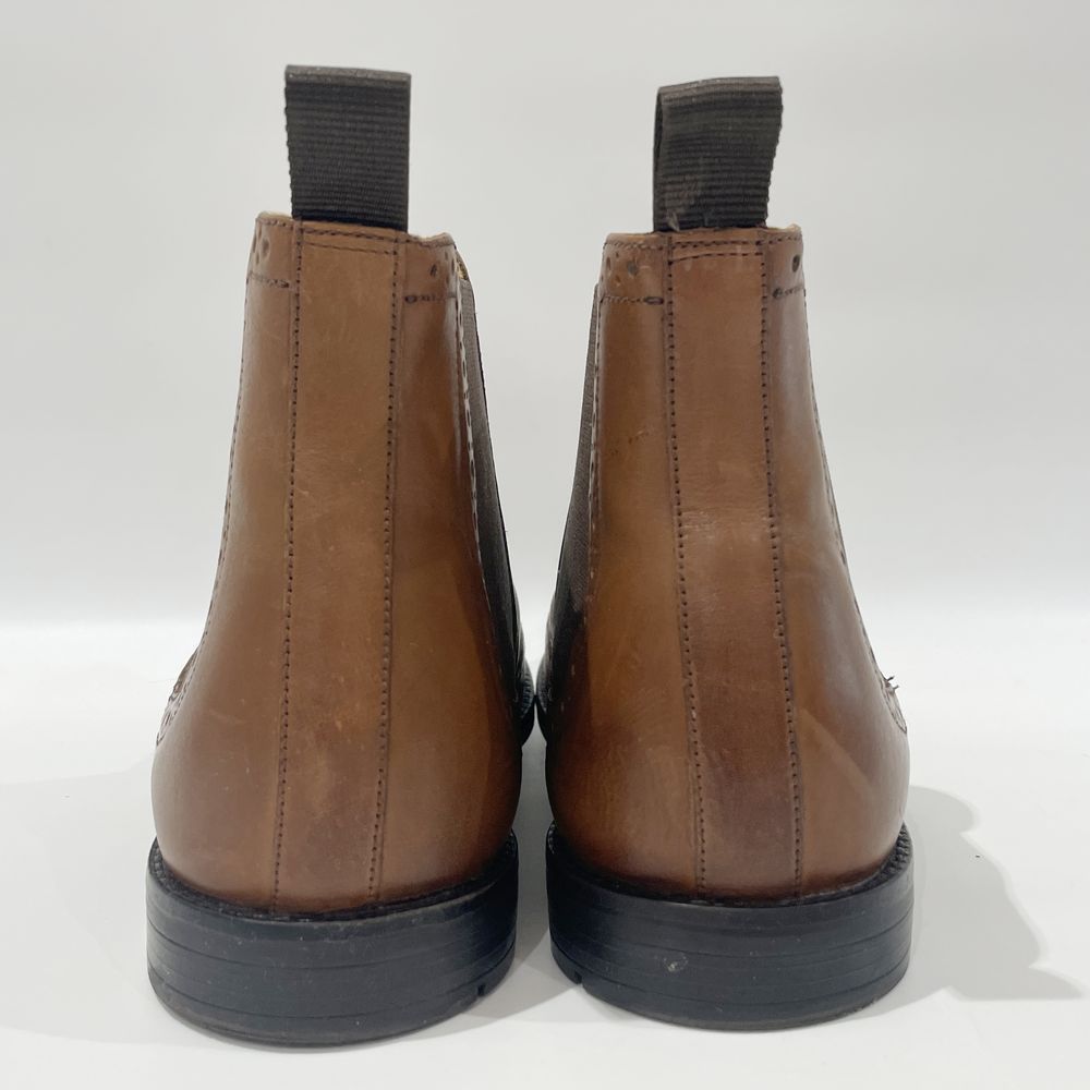 Clarks(クラークス) サイズJP25.5cm サイドゴア ウィングチップ ブーツ レザー/ラバー メンズ【中古AB】