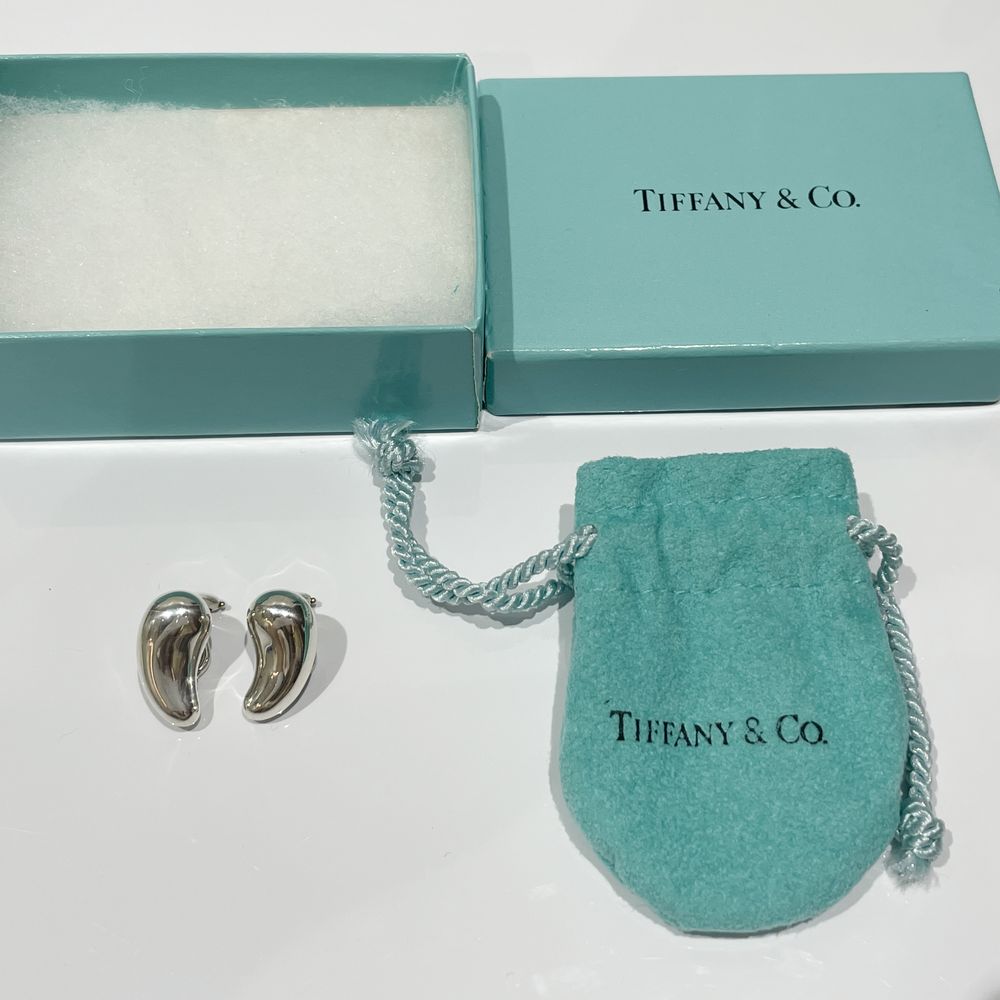 中古AB/使用感小】TIFFANY&Co. ティファニー エルサペレッティ ティアドロップ ヴィンテージ シルバー925 レディース イヤリング  シルバー20462322