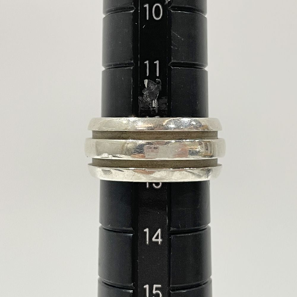 TIFFANY&Co.(ティファニー) グルーブド ダブルライン 12.5号 リング・指輪 シルバー925 レディース【中古B】20240512