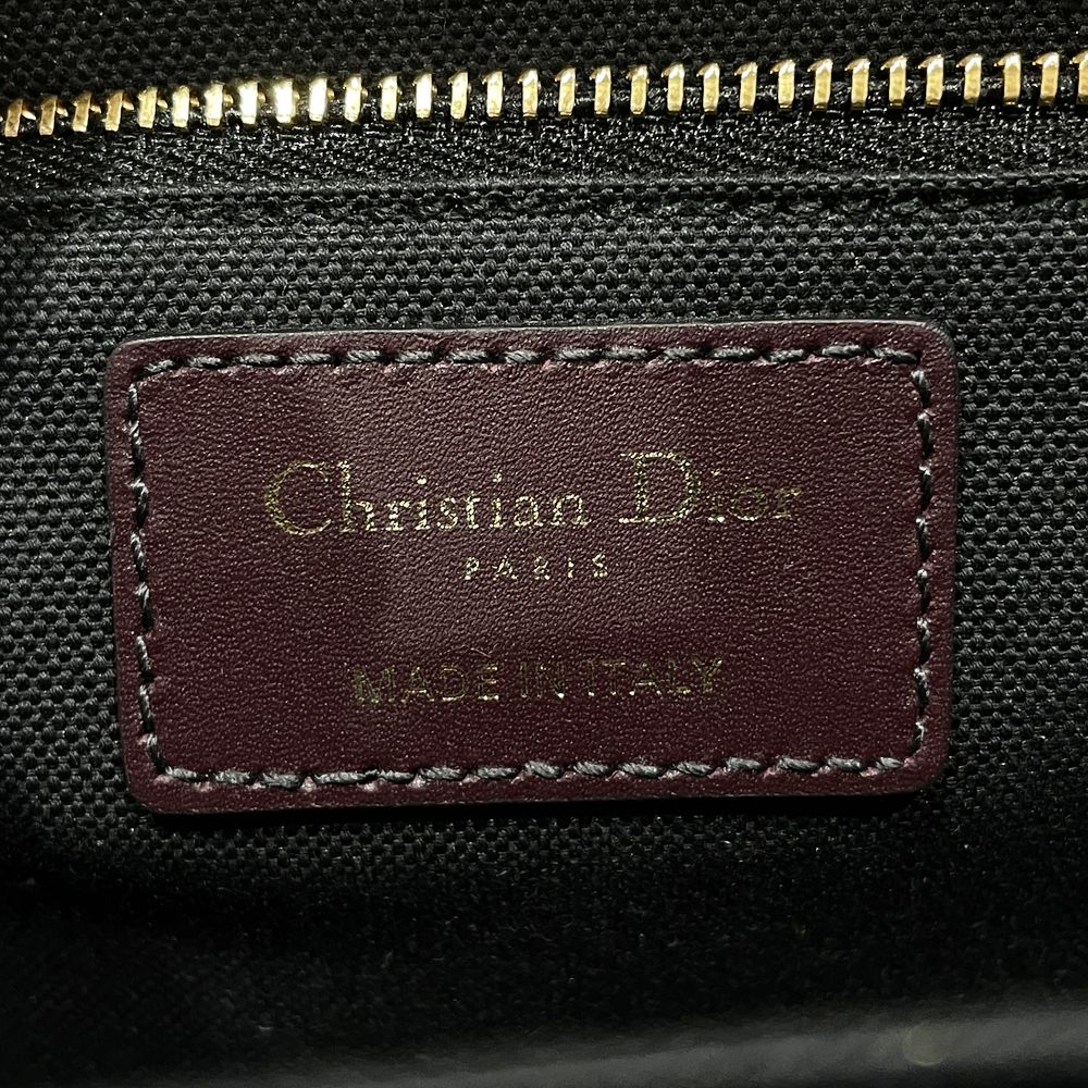 Christian Dior(クリスチャンディオール) 30モンテーニュ オブリーク 斜め掛け ショルダーバッグ キャンバス/レザー レディース【中古A】20240421