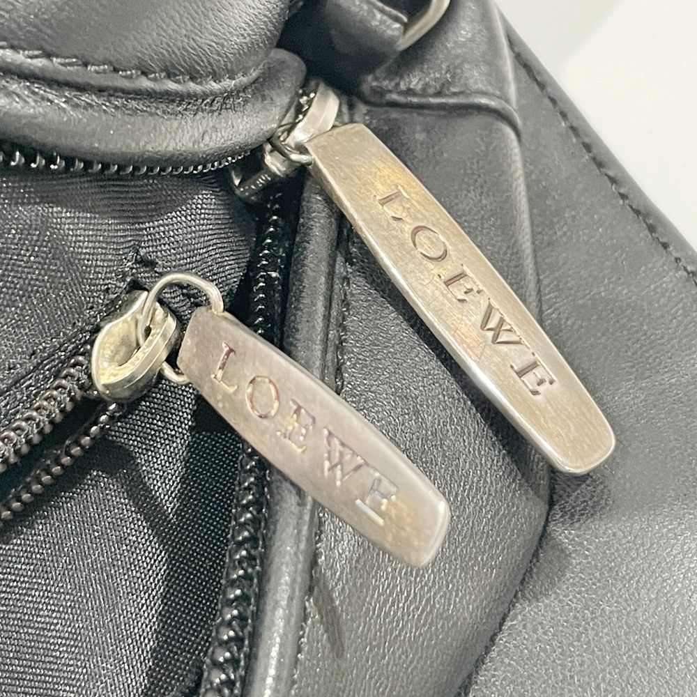 LOEWE(ロエベ) アナグラム ナッパ ヴィンテージ ハンドバッグ レザー レディース【中古B】