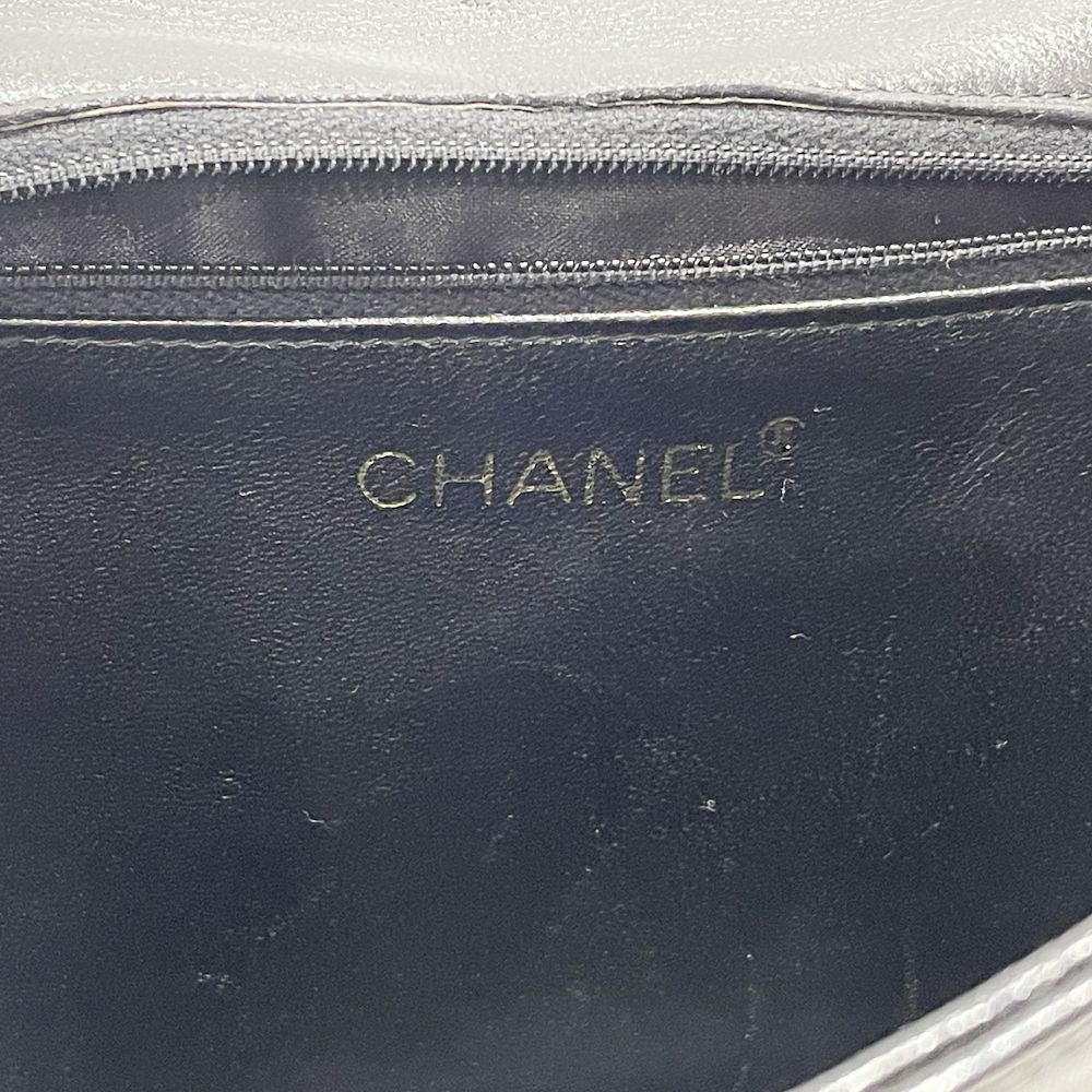 CHANEL(シャネル) ヴィンテージ マトラッセ ココマーク スクエア型 チェーン ショルダーバッグ ラムスキン レディース【中古AB】20240427