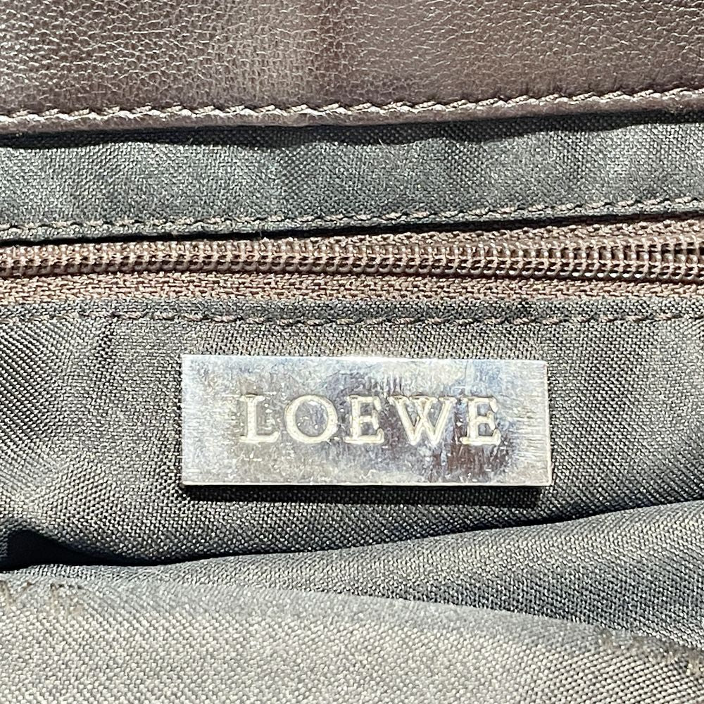 LOEWE(ロエベ) ロゴ ナッパ ヴィンテージ ハンドバッグ レザー レディース【中古B】20240427