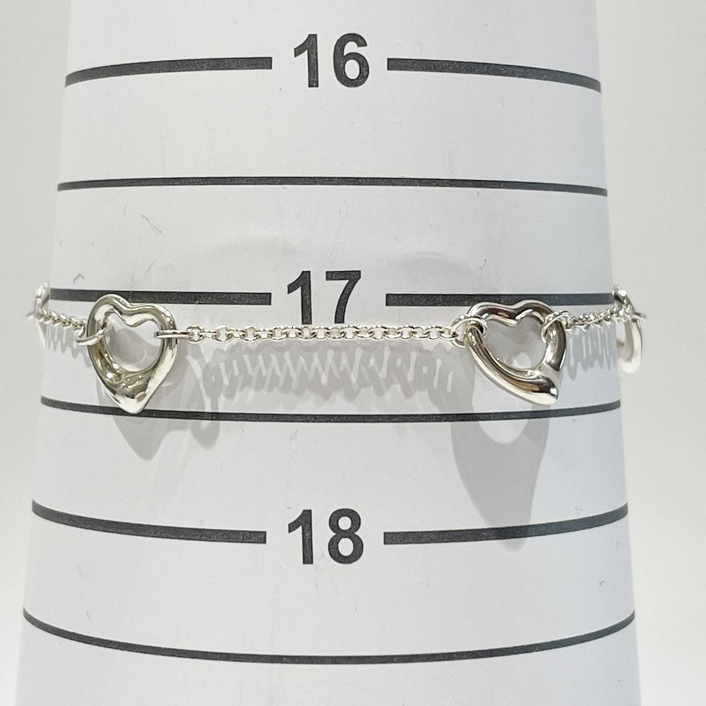 TIFFANY&Co.(ティファニー) エルサペレッティ オープンハート 5リンク ブレスレット シルバー925 レディース【中古AB】20240424