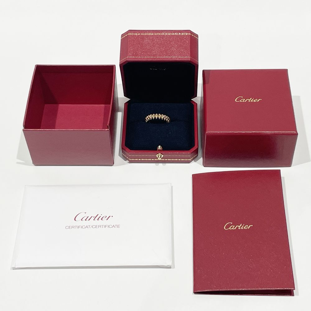 CARTIER(カルティエ) クラッシュ ドゥSM 61/20.5号 リング・指輪 K18ピンクゴールド メンズ【中古A】20240510