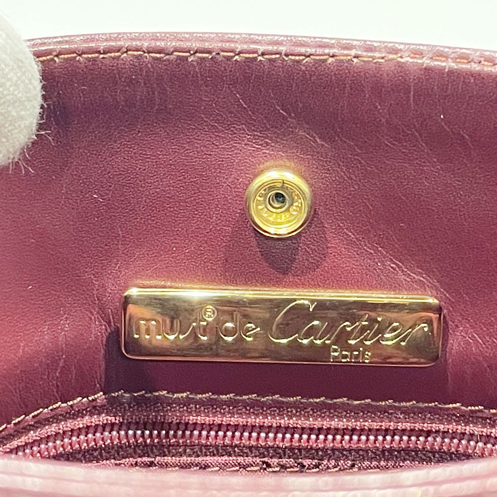 CARTIER(カルティエ) マストライン トリニティ 斜め掛け ショルダーバッグ レザー レディース【中古AB】20240427