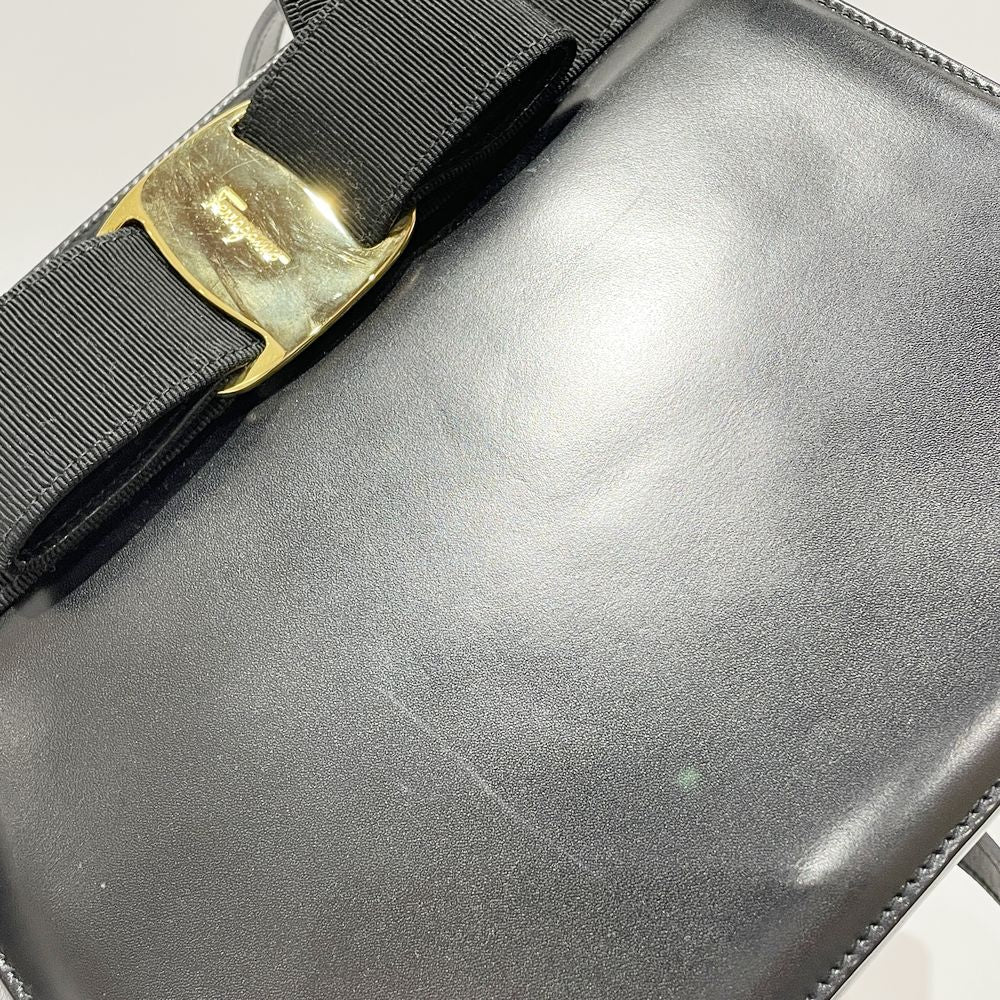 Salvatore Ferragamo(サルヴァトーレフェラガモ) ヴァラ リボン 2WAY BA214178 ハンドバッグ レザー レディース【中古B】20240427