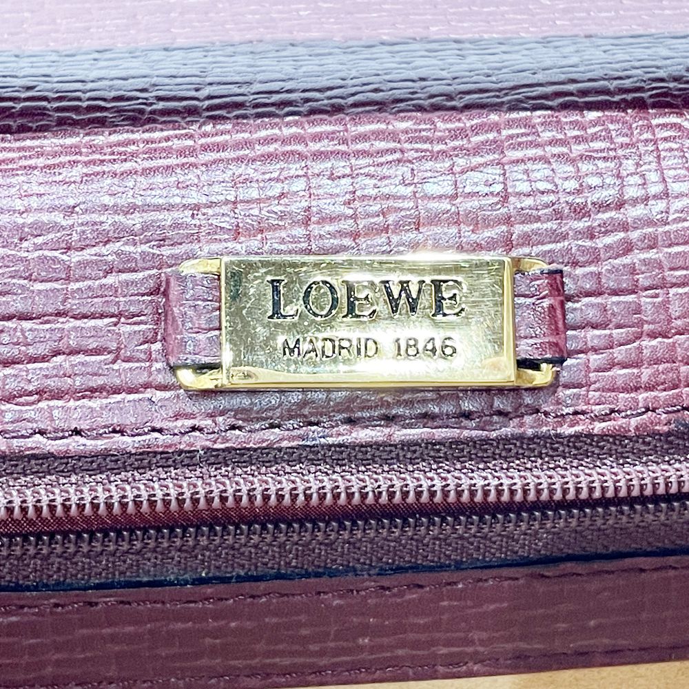 LOEWE(ロエベ) バルセロナ 2WAY ヴィンテージ ハンドバッグ レザー レディース【中古AB】20240427