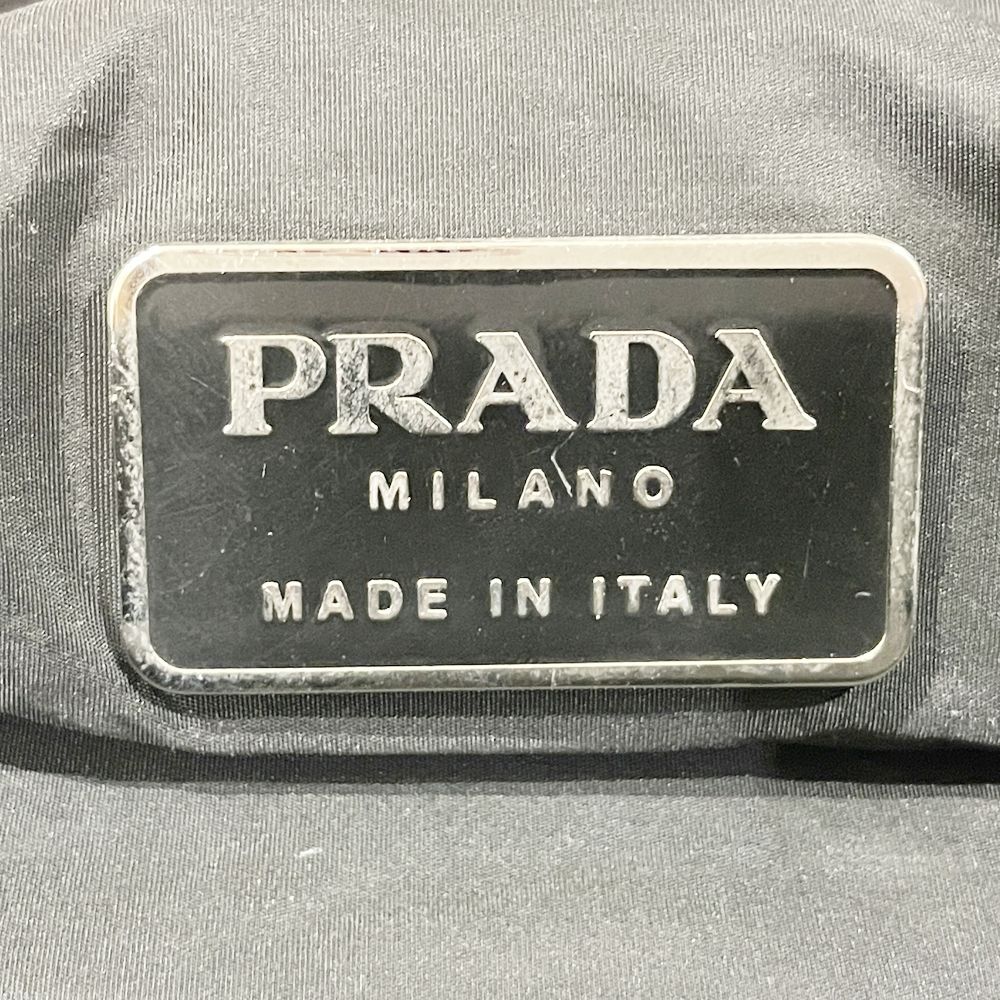 中古B/標準】PRADA SPORTS プラダスポーツ ロゴ マジックテープ ミニ ユニセックス リュック・デイパック ブラック20465085