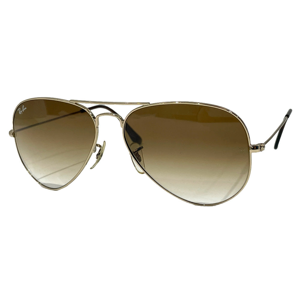 Ray-Ban(レイバン) アビエーター ラージメタル ティアドロップ アイウェア RB3025 サングラス メタル/ ユニセックス【中古A】20240506