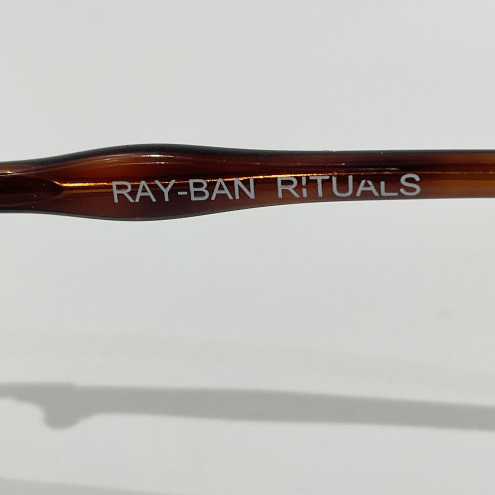 Ray-Ban(レイバン) RITUALS B＆L オーバル デミ柄 度入り W2543 サングラス メタル/アセテート ユニセックス【中古AB】20240523