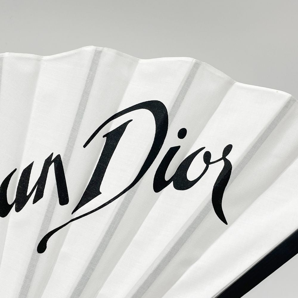 Christian Dior(クリスチャンディオール) 扇子 ロゴ 香水2点付き モノトーン その他小物 レディース【中古B】