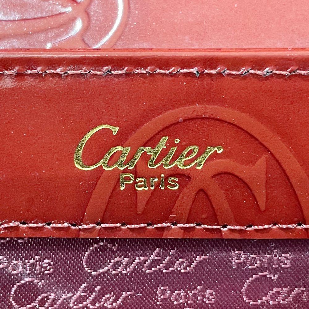 CARTIER(カルティエ) ハッピーバースデイ ターンロック 肩掛け ショルダーバッグ レザー レディース【中古B】20240503