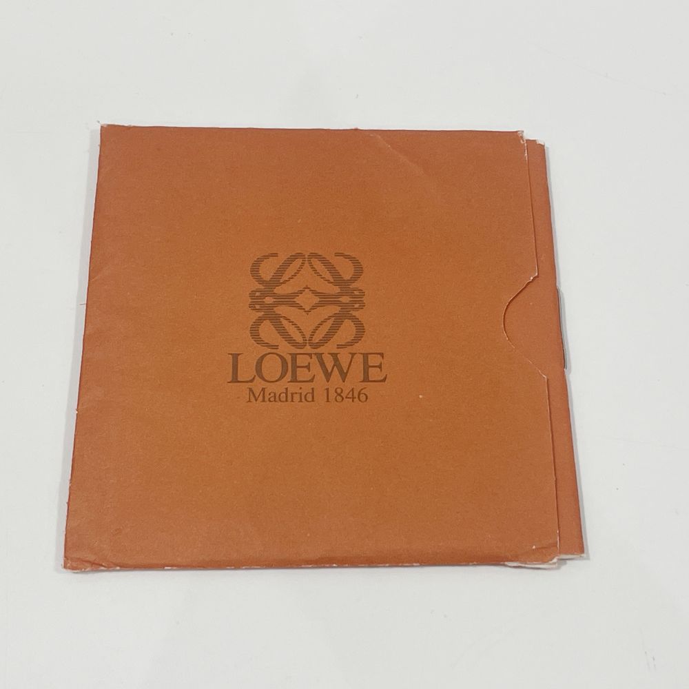 LOEWE(ロエベ) アナグラム チャーム ポーチ付き ヴィンテージ 斜め掛け ショルダーバッグ レザー レディース【中古B】20240511