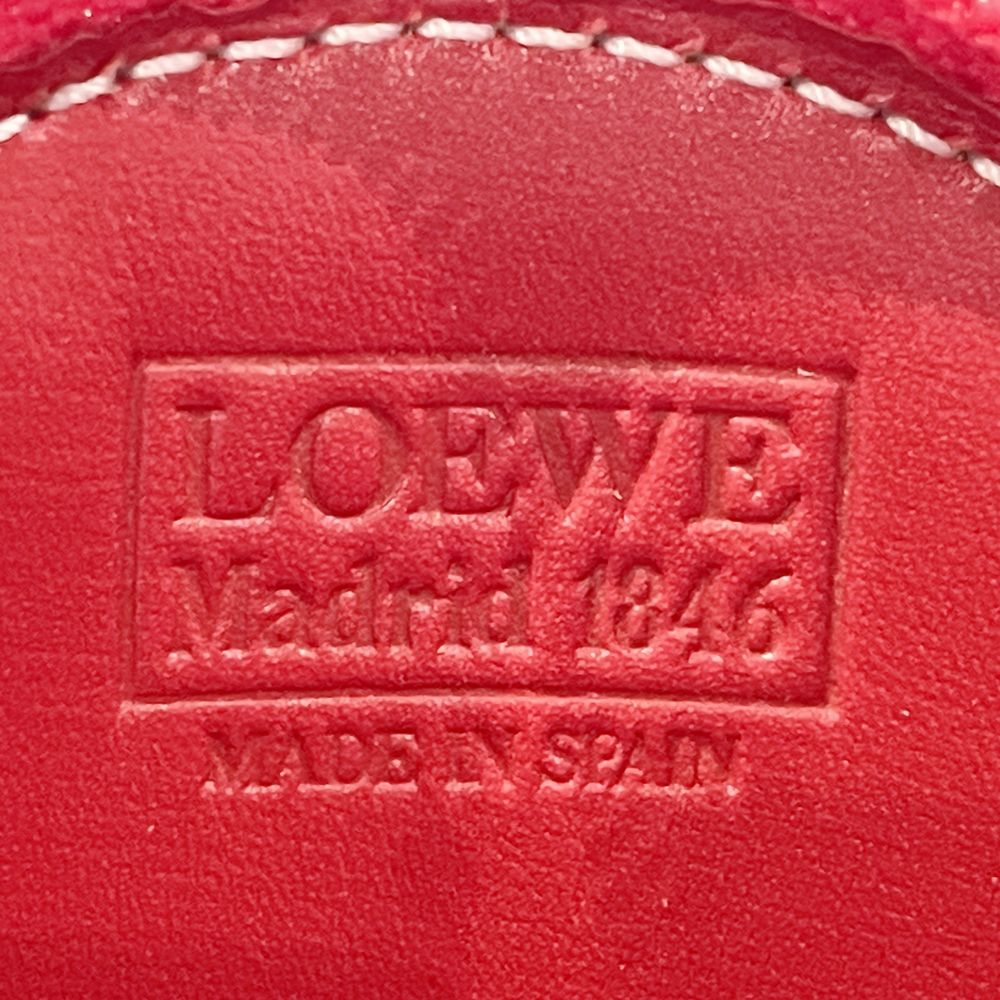 LOEWE(ロエベ) アナグラム ラウンド 丸形 ミニ コインケース レディース【中古A】20240511