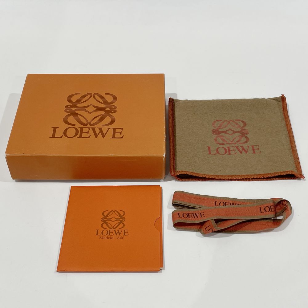 LOEWE(ロエベ) アナグラム ラウンド 丸形 ミニ コインケース レディース【中古A】20240511