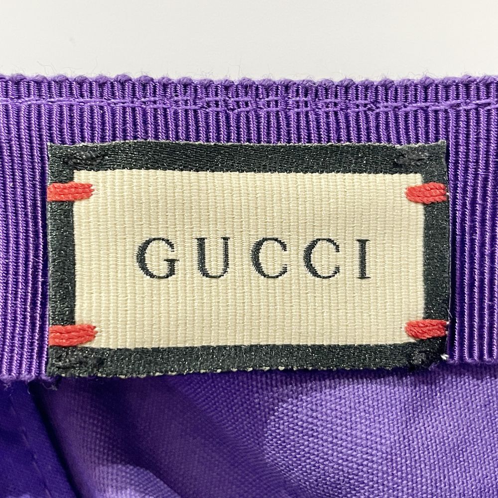 GUCCI(グッチ) サイズM/58cm 100周年 ベースボール ハット インターロッキング キャップ コットン/コットン ユニセックス【中古AB】20240506