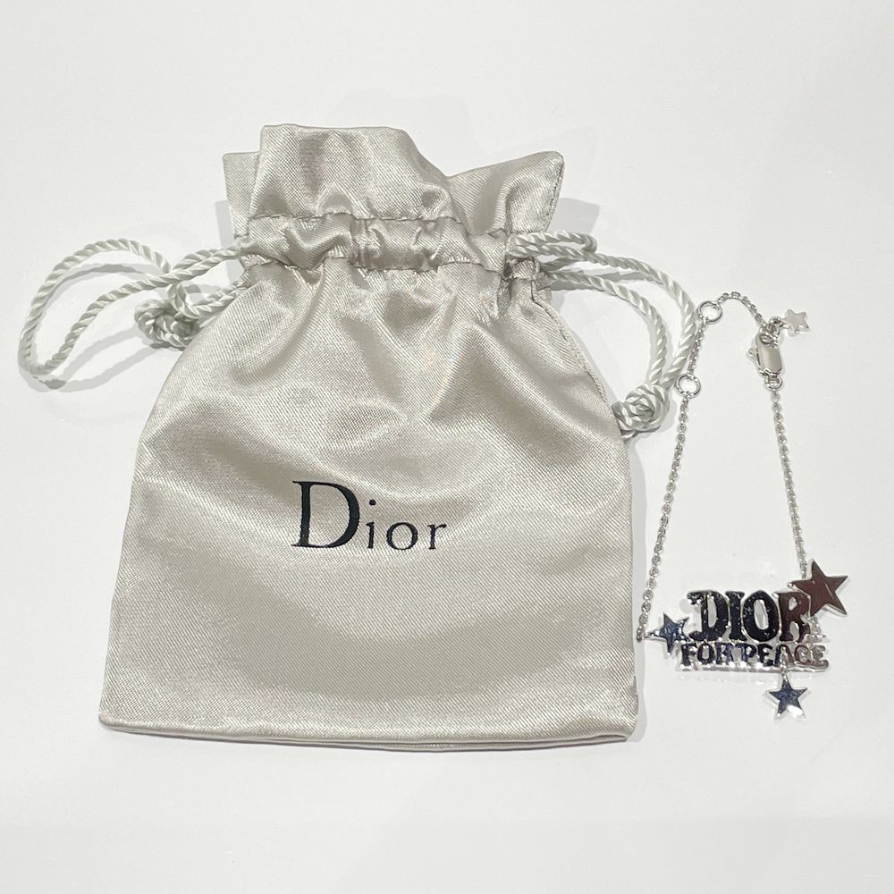 Christian Dior(クリスチャンディオール) ロゴ スター ヴィンテージ ブレスレット メタル レディース【中古AB】20240507