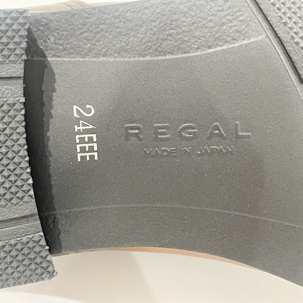 REGAL(リーガル) サイズ24EEE GORE-TEX ゴアテックス 防水 モンクストラップ BR 37HR BB ドレスシューズ レザー メンズ【中古A】20240524