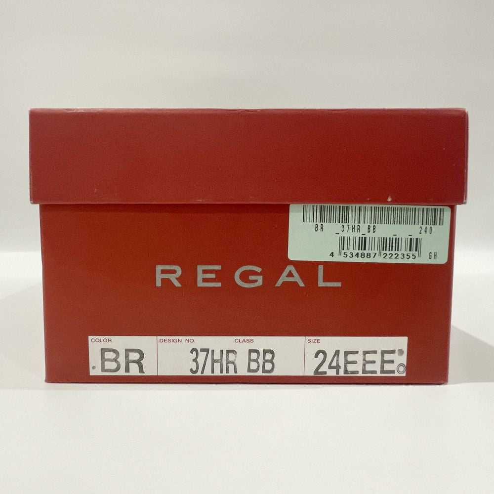 REGAL(リーガル) サイズ24EEE GORE-TEX ゴアテックス 防水 モンクストラップ BR 37HR BB ドレスシューズ レザー メンズ【中古A】20240524