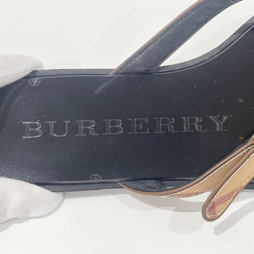 新品即納️ 新品 BURBERRY バーバリー サンダル (トングサンダル ) 靴