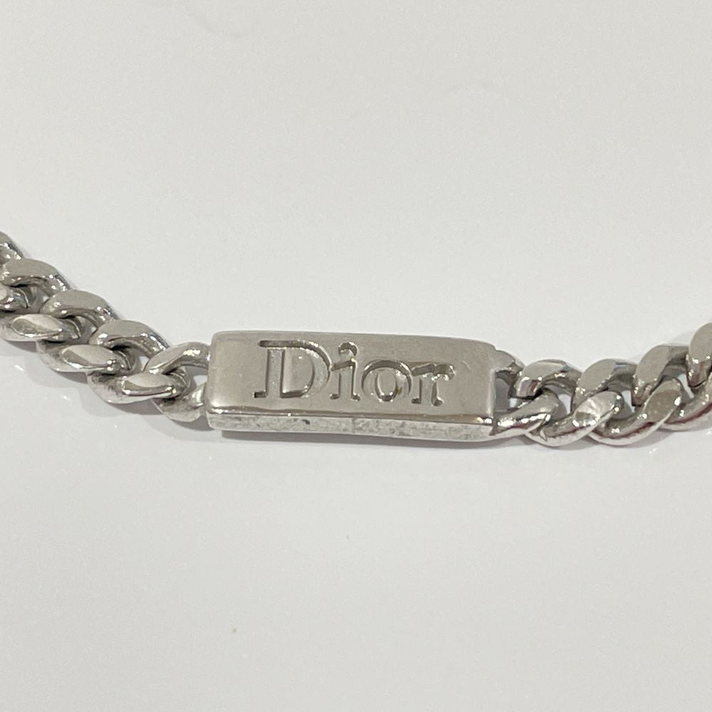 Christian Dior(クリスチャンディオール) ロゴ チェーン ヴィンテージ ブレスレット メタル レディース【中古AB】20240524