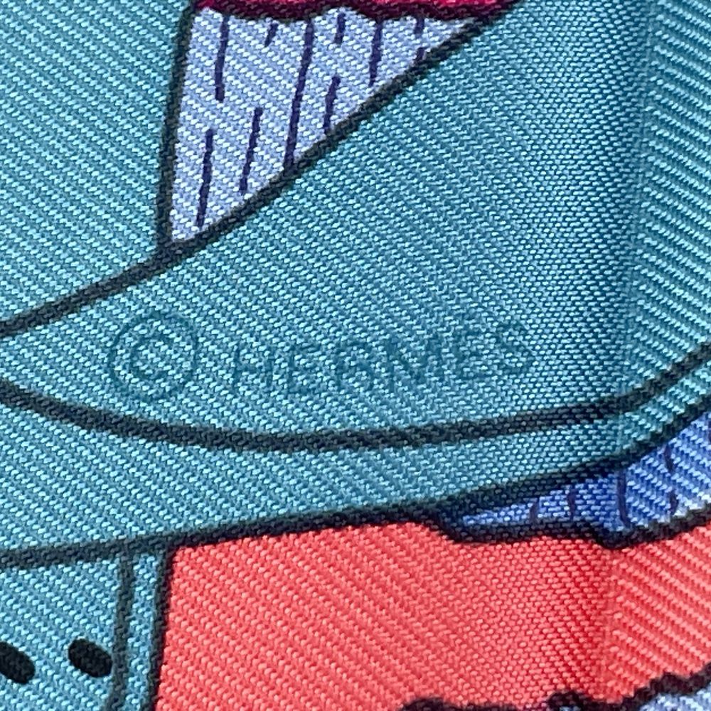 HERMES(エルメス) カレ90 Mors a Jouets Chemise Detail 馬銜 馬具 轡 ベルト スカーフ シルク ユニセックス【中古A】20240606