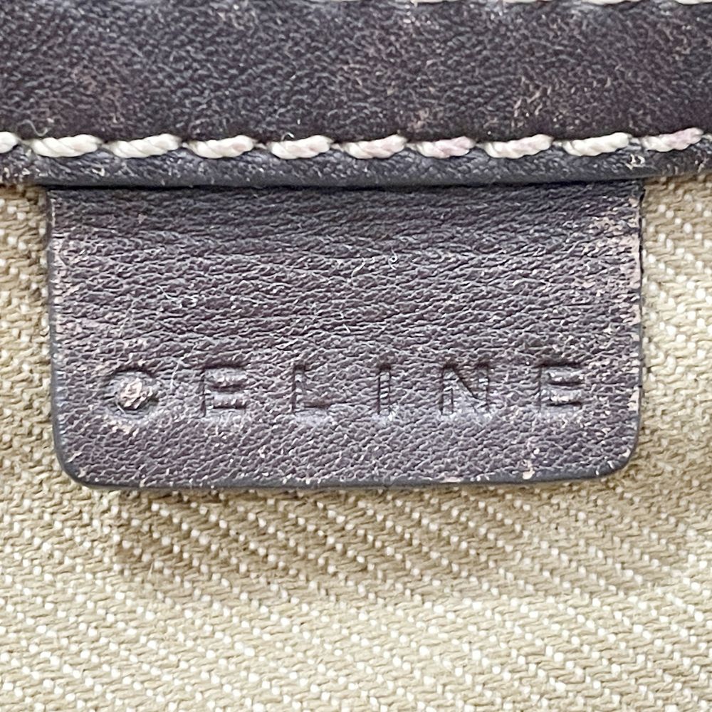 CELINE(セリーヌ) マカダム ブギー トートバッグ キャンバス/レザー レディース【中古B】20240525