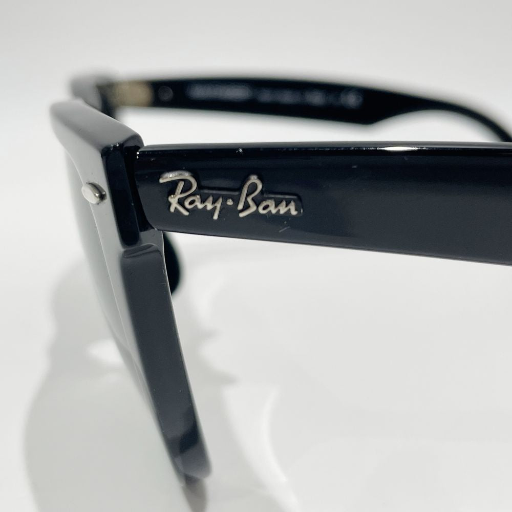 Ray-Ban(レイバン) ウェリントン 定番人気 RB2140-F 901 サングラス プラスチック/ ユニセックス【中古AB】20240402