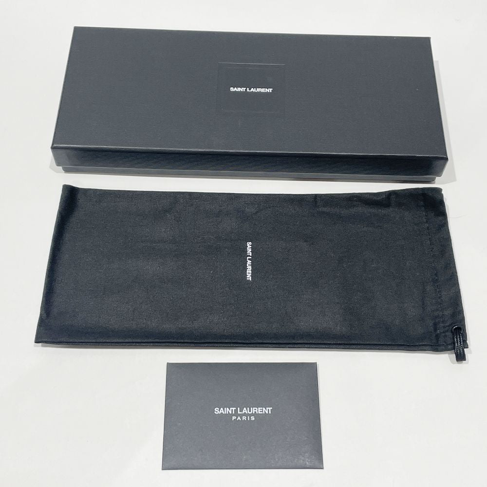 SAINT LAURENT(サンローラン) Lサイズ（45cm）シックカーブチェーン 極太 ネックレス メタル ユニセックス【中古B】20240519