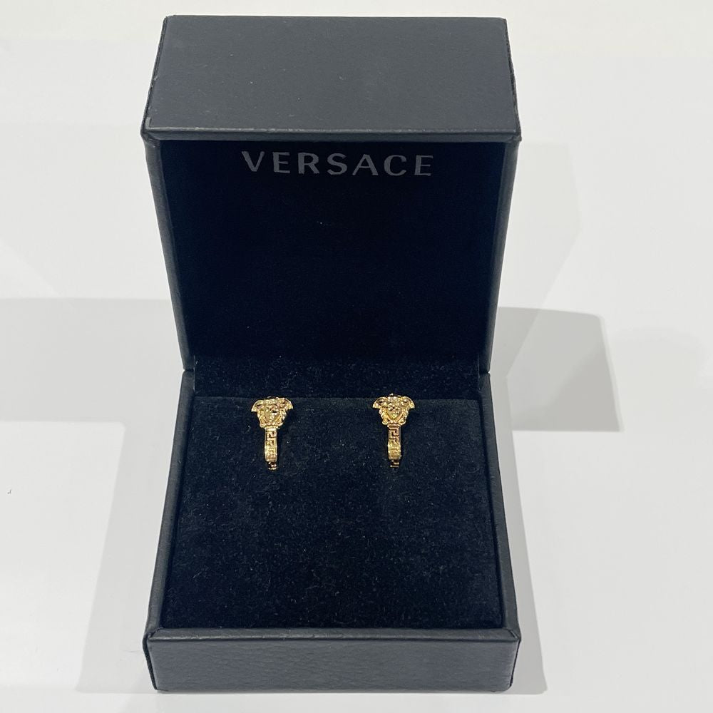 VERSACE(ヴェルサーチ) メデューサ フープ ピアス GP レディース【中古AB】20240521