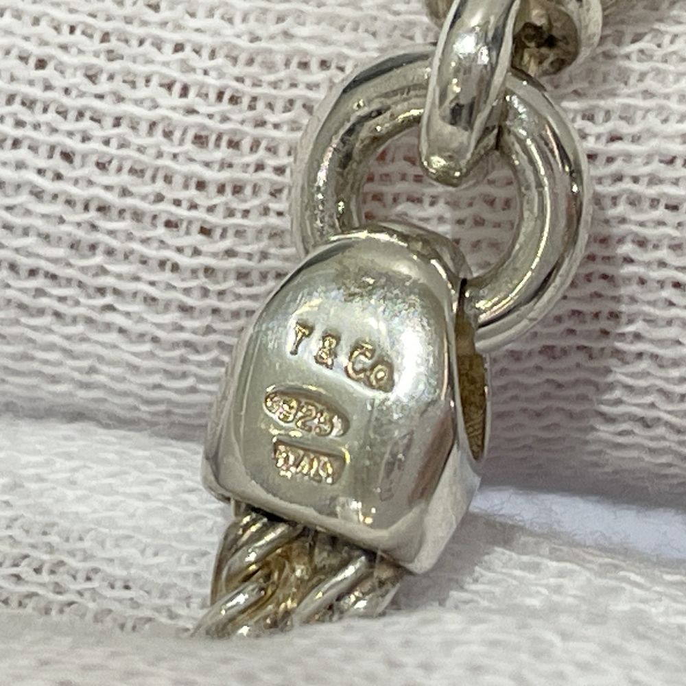 中古AB/使用感小】TIFFANY&Co. ティファニー 【レア】ダブルロープ ハート コンビ シルバー925 K18YG レディース ネックレス 20468390