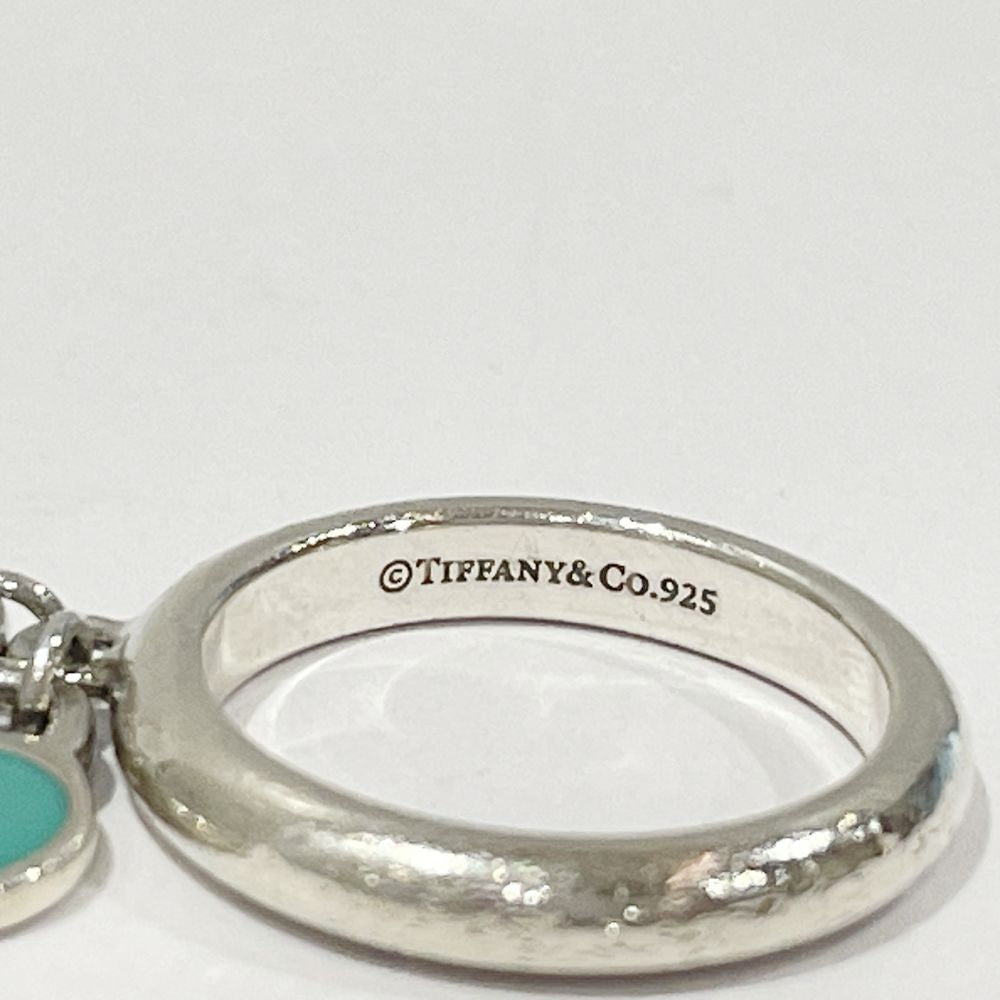 TIFFANY&Co.(ティファニー) 【レア】リターントゥティファニー ダブルハートタグ ミニ 9号 リング・指輪 シルバー925 レディース【中古B】20240326