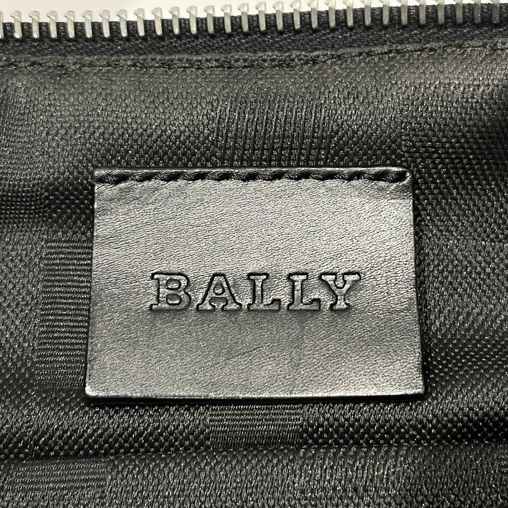 BALLY(バリー) ストライプ ワンショルダー 肩掛け ショルダーバッグ ナイロン/レザー レディース【中古AB】20240518