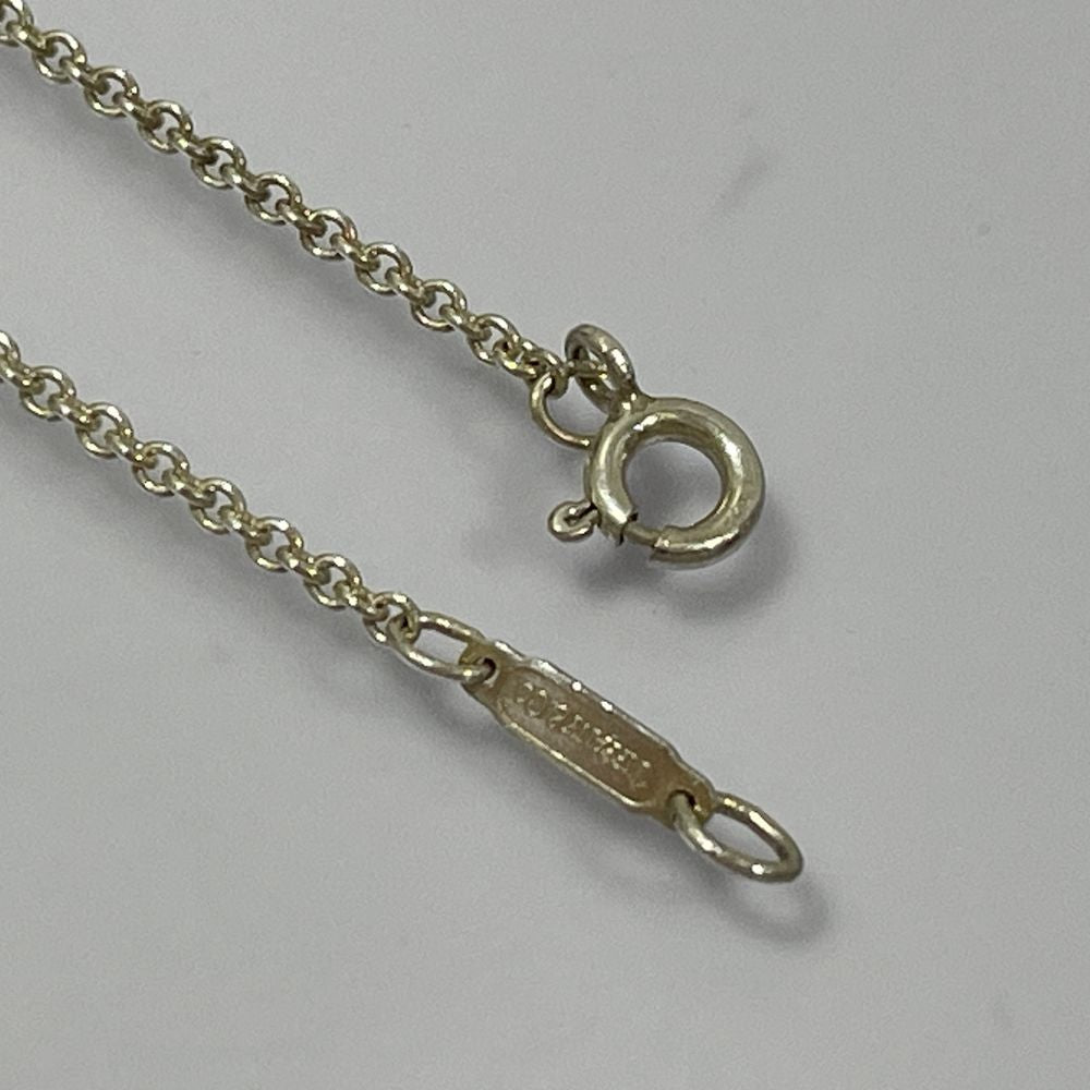 中古AB/使用感小】TIFFANY&Co. ティファニー ハート ツイスト コンビ シルバー925 K18YG レディース ネックレス  シルバー20469125