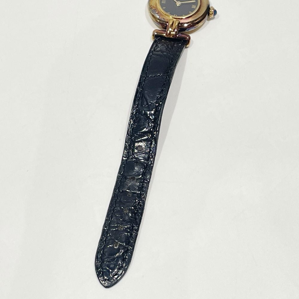 中古B/標準】CARTIER カルティエ マスト コリゼ ヴェルメイユ クオーツ レディース 腕時計 59000220469150