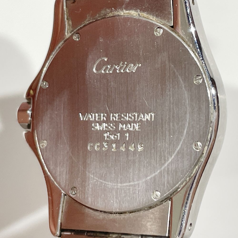 CARTIER(カルティエ) サントスクーガー MM W20027K1 腕時計 ステンレススチール 【中古B】20240527