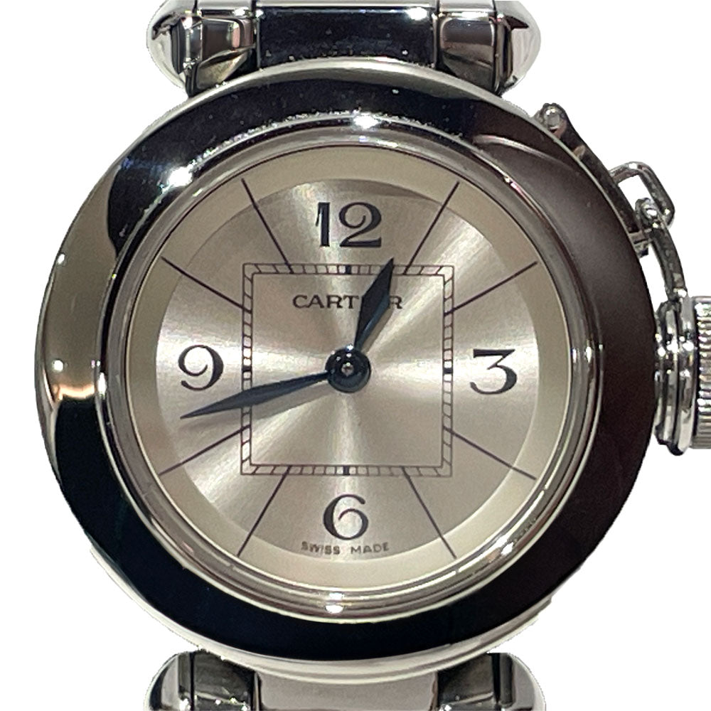 CARTIER(カルティエ) ミスパシャ W3140007 腕時計 ステンレススチール レディース【中古AB】20240527